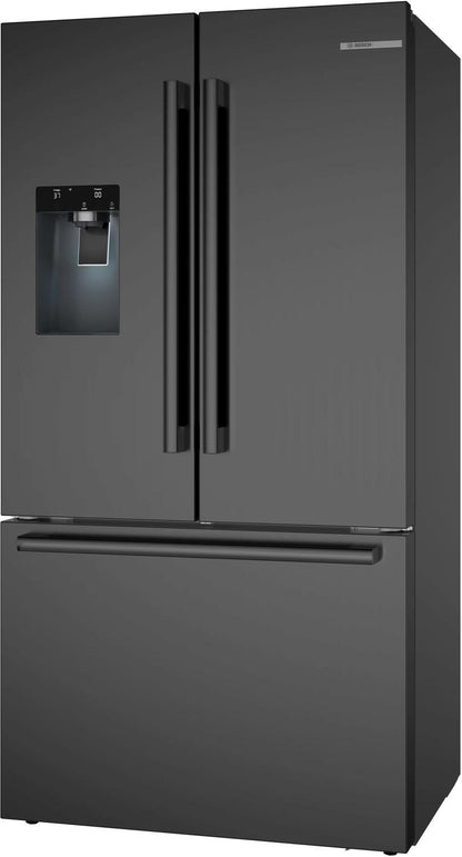 BOSCH B36CD52SNB 500 Series French Door Bottom Mount Refrigerator 36"" Black STAINLES...