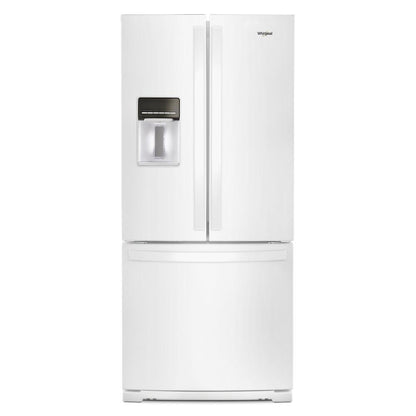WHIRLPOOL WRF560SEHW Whirlpool 30-inch Wide French Door Refrigerator - 20 Cu. Ft.