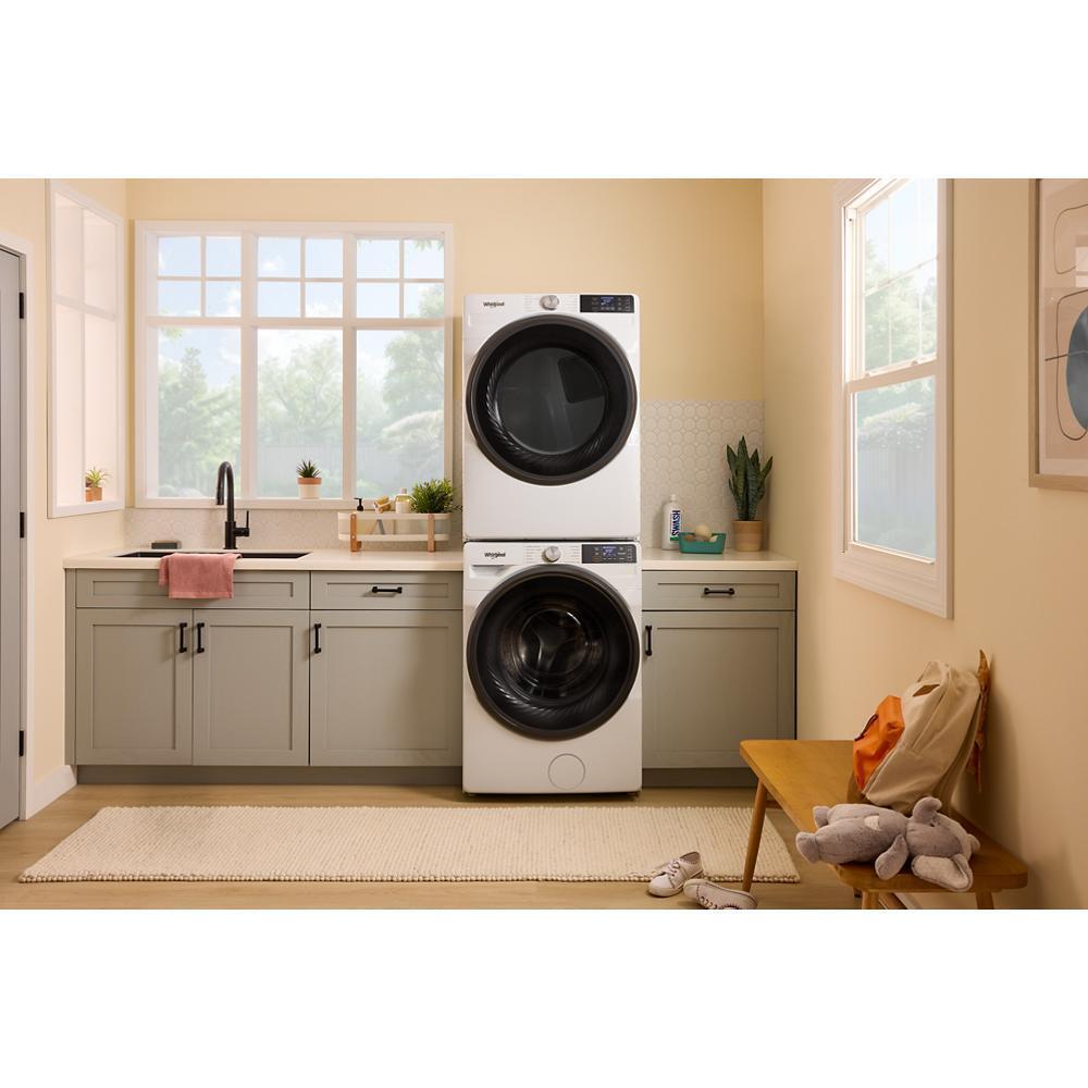 WHIRLPOOL WGD5720RW 7.4 Cu. Ft. Smart Front Load Energy Star Gas Dryer With Wrinkle ...
