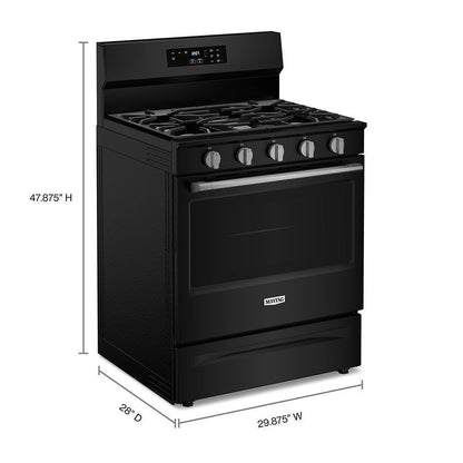 MAYTAG MFGS4030RB Maytag 30-inch Wide Gas Range With Steam Clean - 5.0 Cu. Ft.