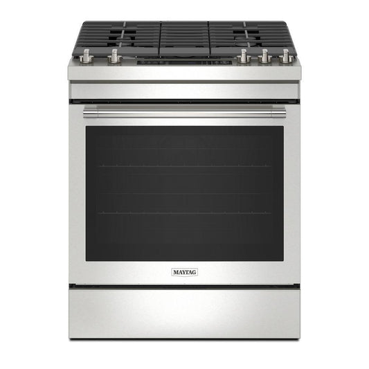 MAYTAG MGS8800PZ Maytag 30-inch Wide Slide-in Gas Range With Air Fry - 5.8 Cu. Ft.