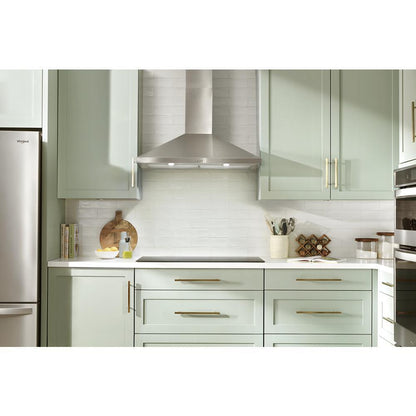 WHIRLPOOL WVW53UC6LS Whirlpool 36"" Chimney Wall Mount Range Hood