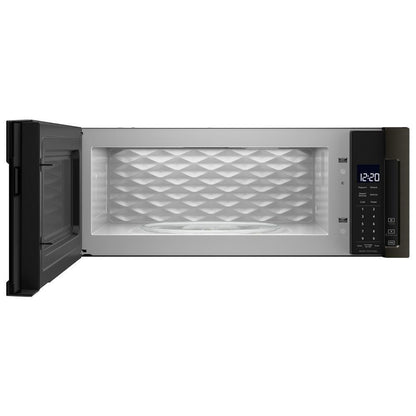 WHIRLPOOL WML75011HV Whirlpool 1.1 Cu. Ft. Low Profile Microwave Hood - Black Stainless