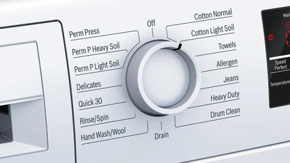 BOSCH WGA12400UC Bosch 300 Series Compact Washer 1400 Rpm