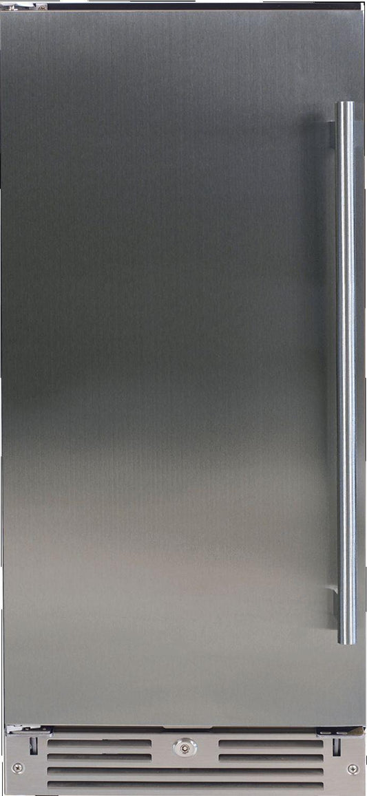XO APPLIANCE XOU15ORSL XO Appliance Outdoor Refrigerator 15"" Solid Ss Lh