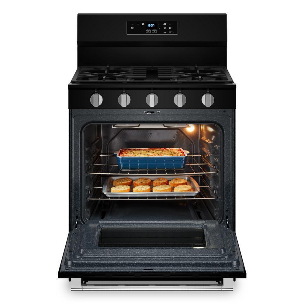 MAYTAG MFGS4030RB Maytag 30-inch Wide Gas Range With Steam Clean - 5.0 Cu. Ft.