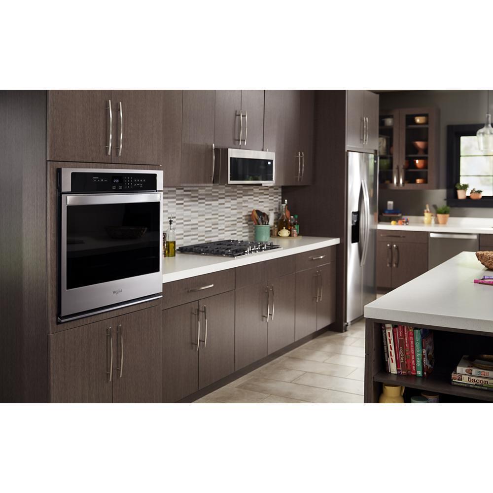 WHIRLPOOL WML55011HS Whirlpool 1.1 Cu. Ft. Low Profile Microwave Hood - BLACK-ON-STAI...