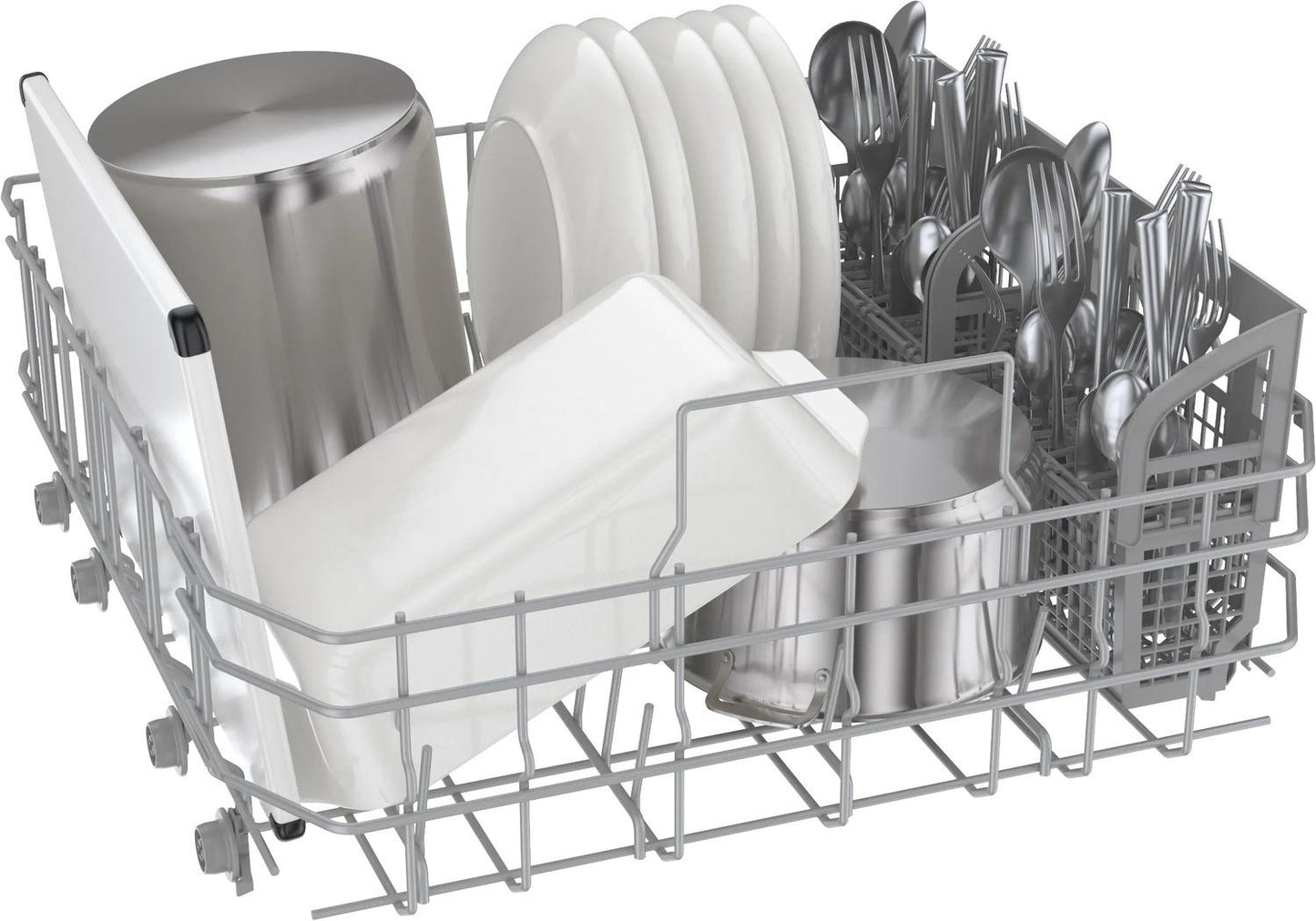 BOSCH SHE41CM6N Bosch 300 Series Dishwasher 24"" Black She41cm6n