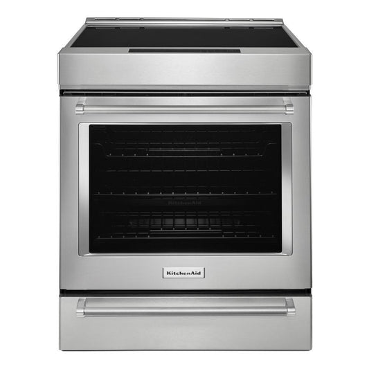 KITCHENAID KSIS730PSS 30-inch 4-element Induction Slide-in Convection Range With Air Fry