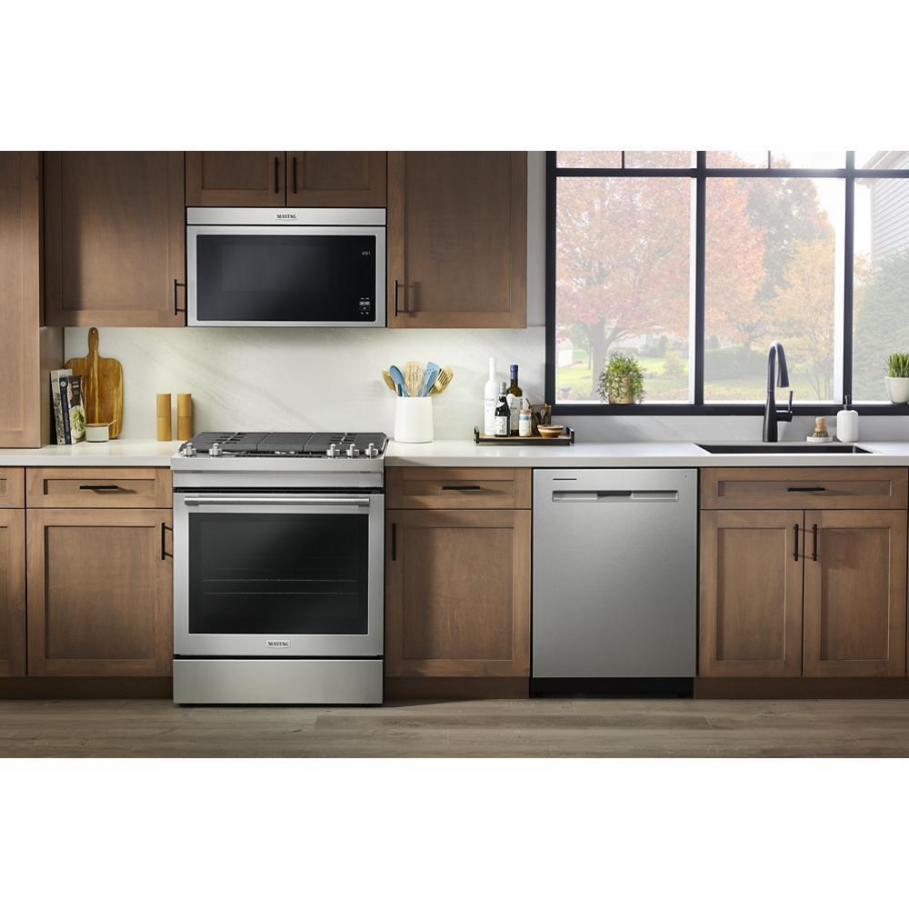 MAYTAG MGS8800PZ Maytag 30-inch Wide Slide-in Gas Range With Air Fry - 5.8 Cu. Ft.