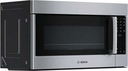 BOSCH HMV8054U 800 Series Over-the-range Microwave 30"" Left Sideopening Door, STAI...