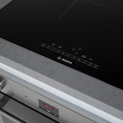 BOSCH NIT5460UC 500 Series Induction Cooktop 24'' Black, Surface Mount Without FRAM...