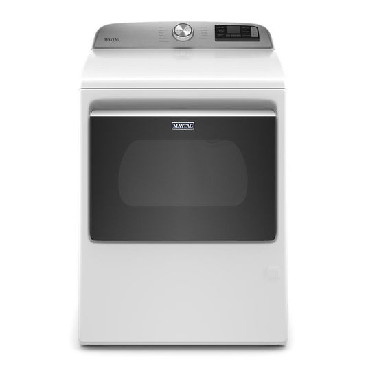 MAYTAG MGD6230HW Smart Capable Top Load Gas Dryer With Extra Power Button - 7.4 Cu. Ft.