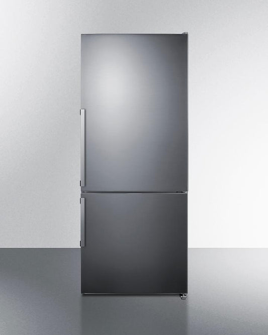 SUMMIT FFBF283SS Summit 28"" Wide Bottom Freezer Refrigerator