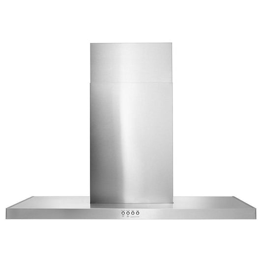WHIRLPOOL WVW57UC6FS Whirlpool 36"" Stainless Steel Wall Mount Flat Range Hood