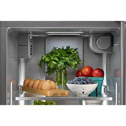 KITCHENAID KRSC536RPS 20.8 Cu. Ft. Counter-depth Side-by-side Refrigerator With Exterior ...