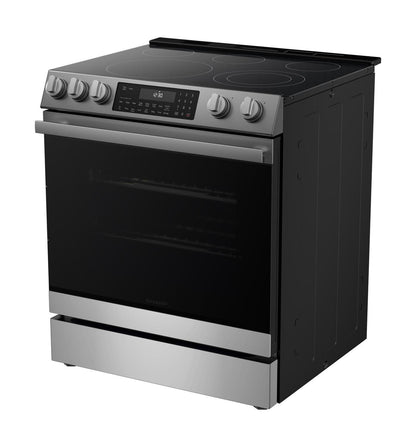 SHARP SSR3065JS Sharp 30 In. Electric Convection Slide-in Range With Air Fry