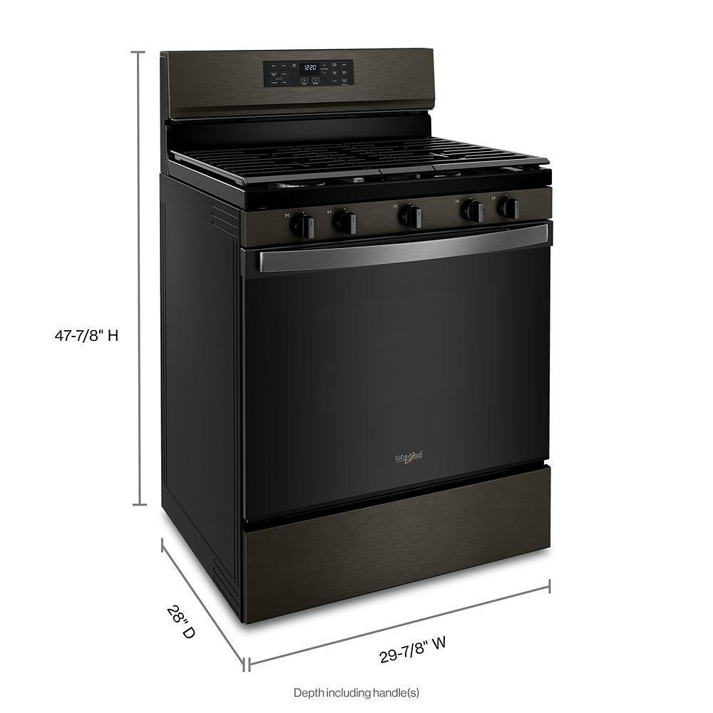WHIRLPOOL WFG550S0LV 5.0 Cu. Ft. Whirlpool Gas 5-in-1 Air Fry Oven