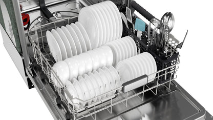 SHARP SDW6757ES Sharp 24"" Slide-in Stainless Steel Dishwasher