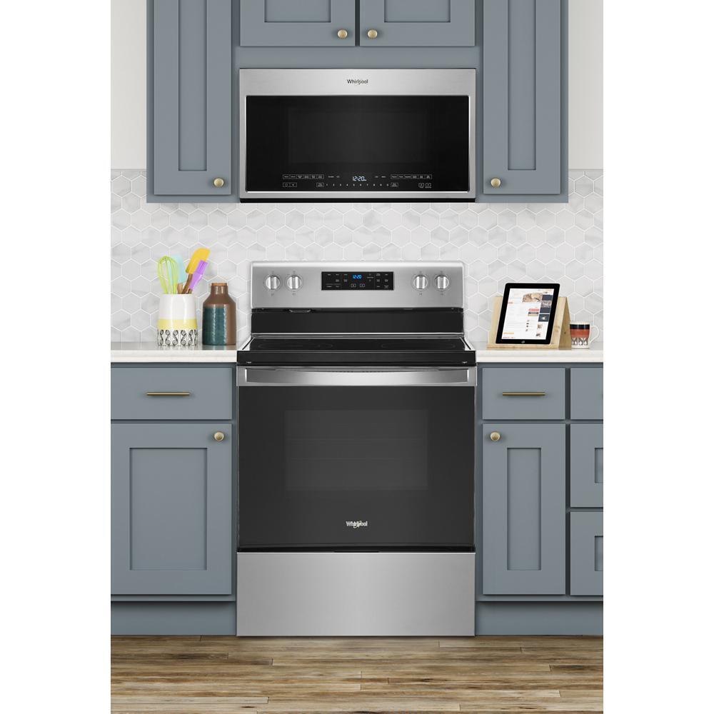 WHIRLPOOL WFE525S0JS 5.3 Cu. Ft. Whirlpool Electric Range With Frozen Bake Technology
