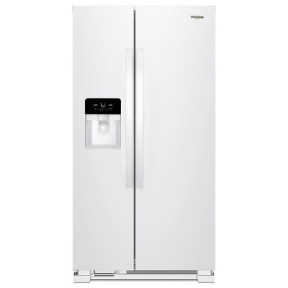 WHIRLPOOL WRS321SDHW Whirlpool 33-inch Wide Side-by-side Refrigerator - 21 Cu. Ft. - ...