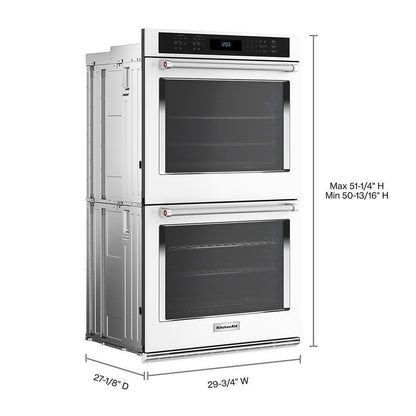 KITCHENAID KOED530PWH Kitchenaid Double Wall Ovens With Air Fry Mode