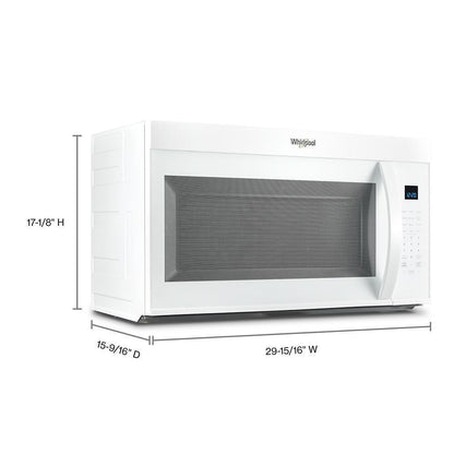 WHIRLPOOL WMMS3330RW 30 W 1.9 Cu. Ft Over the Range Microwave With Sensor Cooking