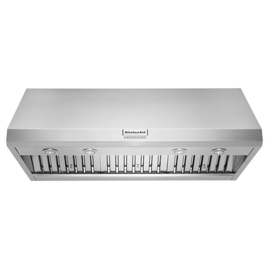 KITCHENAID KVWC908KSS 48'' 585 or 1170 Cfm Motor Class Commercial-style Wall-mount CANOPY...