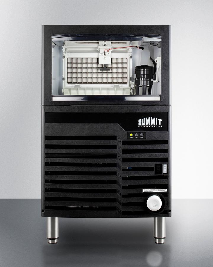 SUMMIT BIM100 Commercially Listed Clear Icemaker With 100 Lb. Ice Production CAPA...