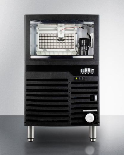 SUMMIT BIM100 Commercially Listed Clear Icemaker With 100 Lb. Ice Production CAPA...