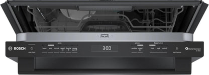 BOSCH SHX78CM6N Bosch 800 Series Dishwasher 24"" Black