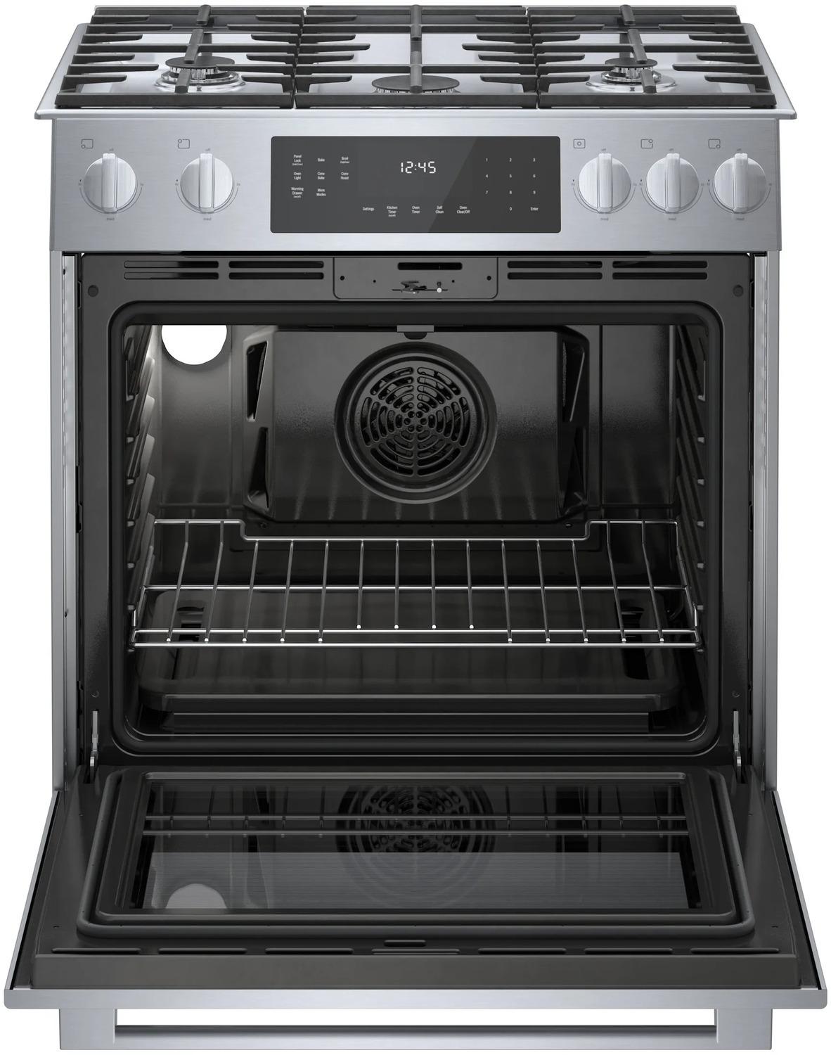 BOSCH HGI8056UC Bosch Gas Slide-in Range 30'' Stainless Steel