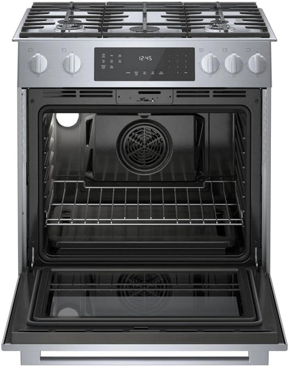 BOSCH HGI8056UC Bosch Gas Slide-in Range 30'' Stainless Steel