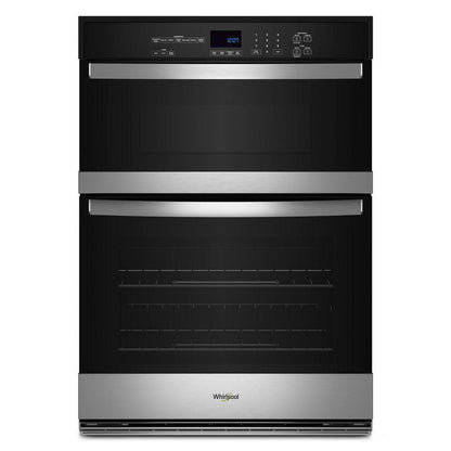 WHIRLPOOL WOEC3030LS Whirlpool 6.4 Total Cu. Ft. Combo Self-cleaning Wall Oven