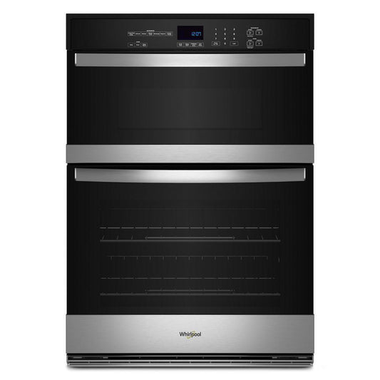 WHIRLPOOL WOEC3030LS Whirlpool 6.4 Total Cu. Ft. Combo Self-cleaning Wall Oven