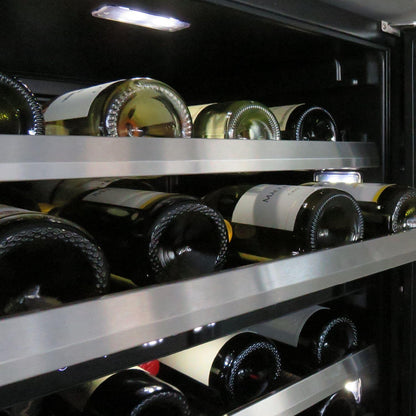 XO APPLIANCE XOU24WGSR XO Appliance Wine Cellar 1 Zone 24"" Ss Glass Rh