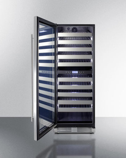 SUMMIT SWCP2116LHD Summit 24"" Wide Dual-zone Wine Cellar