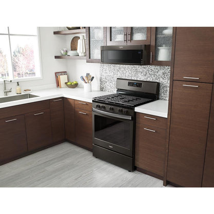WHIRLPOOL WML75011HV Whirlpool 1.1 Cu. Ft. Low Profile Microwave Hood - Black Stainless