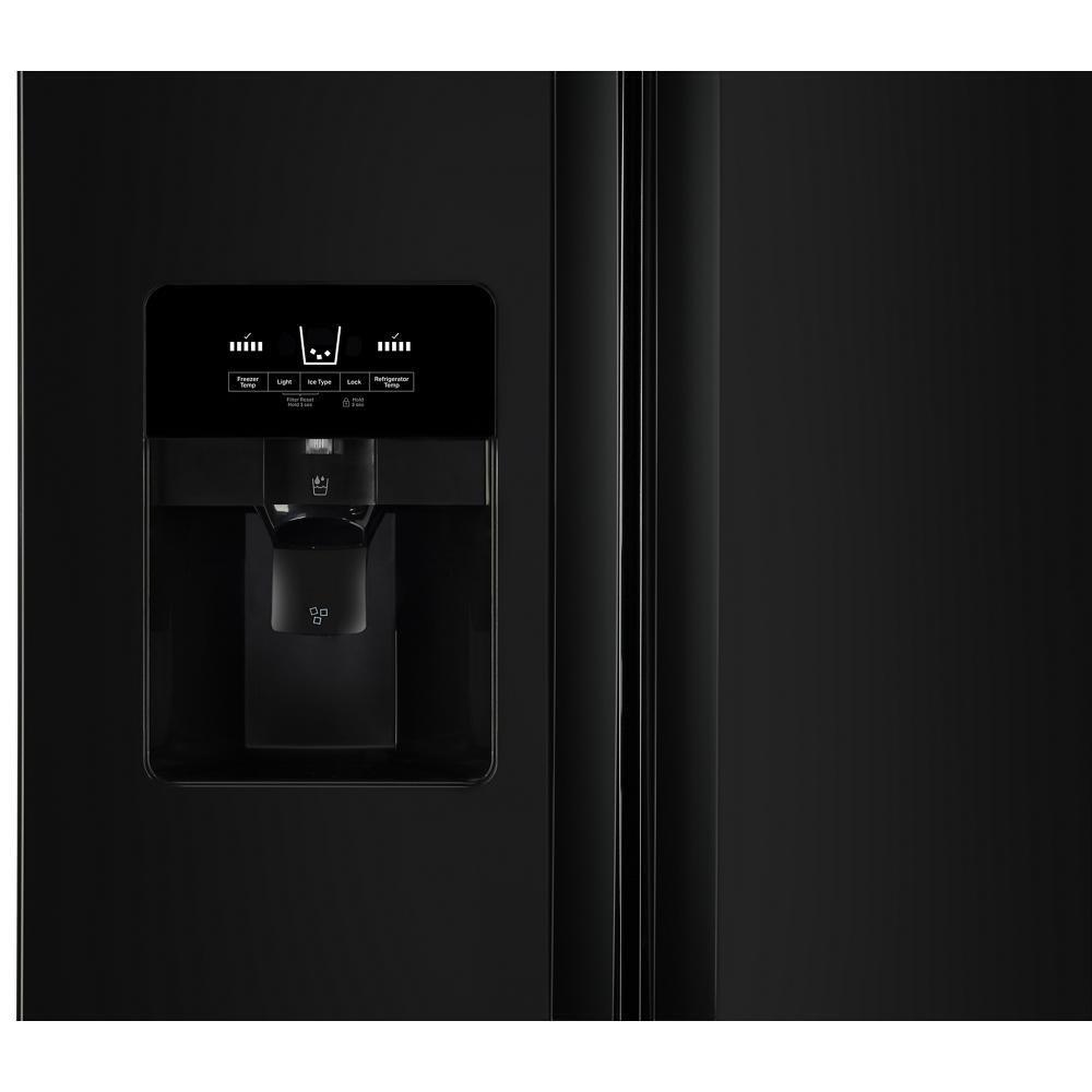 WHIRLPOOL WRS331SDHB Whirlpool 33-inch Wide Side-by-side Refrigerator - 21 Cu. Ft. - ...
