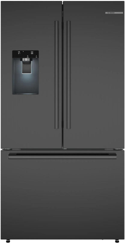 BOSCH B36CD52SNB 500 Series French Door Bottom Mount Refrigerator 36"" Black STAINLES...