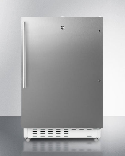 SUMMIT ALRF48CSSHV Summit 20"" Wide Built-in Refrigerator-freezer, Ada Compliant
