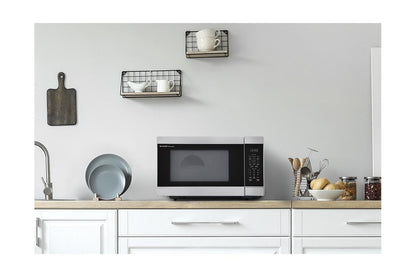 SHARP SMC1662KS Sharp 1.6 Cu. Ft. 1100w Stainless Steel Countertop Microwave Oven