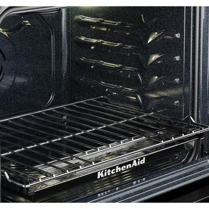 KITCHENAID KSES530SBE KitchenAid 30-inch 5-element Electric Slide-in Convection Range