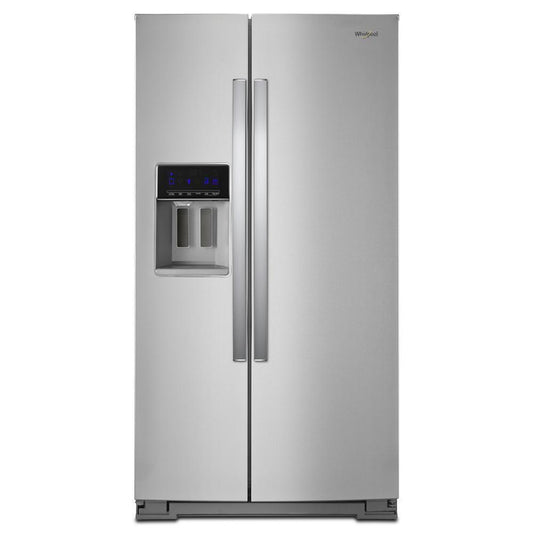 WHIRLPOOL WRS571CIHZ Whirlpool 36-inch Wide Counter Depth Side-by-side Refrigerator -...