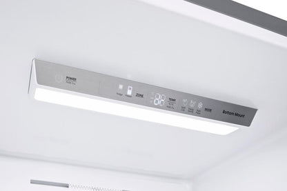 SUMMIT FFBF279SSX Summit 28"" Wide Bottom Freezer Refrigerator