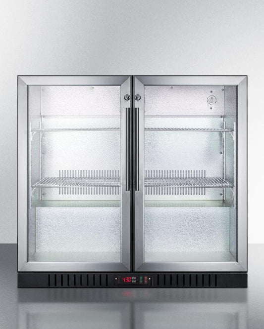 SUMMIT SCR7012DB Commercial Back Bar Beverage Center for Freestanding Use, With SELF...