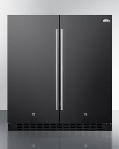SUMMIT FFRF3070B Frost-free Side-by-side Refrigerator-freezer for Built-in or FREEST...