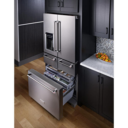KITCHENAID KRMF706ESS Stainless Steel Kitchenaid 25.8 Cu. Ft. 36"" Multi-door FREESTAND...