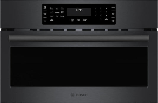 BOSCH HMC80242UC Bosch 800 Series 30"" Speed Oven, Hmc80242uc, Black Stainless Steel