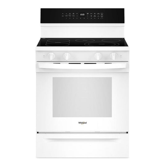 WHIRLPOOL WFES7530RW 30-inch Smart Electric Range With Air Cooking Technology, WIPECLEAN...